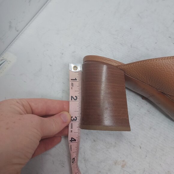 LOUIS VUITTON LV Monogram Cognac Brown Slide Sandal - Picture 6 of 12